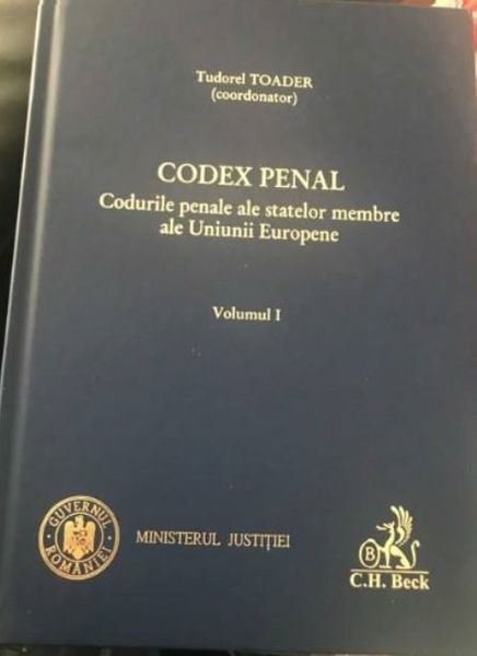 Codex penal : codurile penale ale statelor membre ale Uniunii Europene