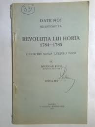 Date noi referitoare la revoluţia lui Horia 1784-1785 : culese din arhiva judeţului Bihor