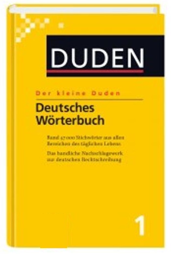 Kleine Duden 1991-2000 Band 1: Deutsches Wörterbuch