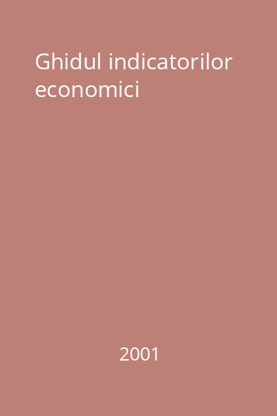 Ghidul indicatorilor economici