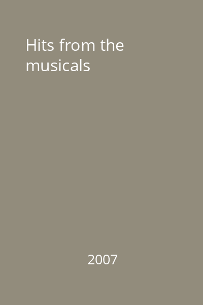 Hits from the musicals
