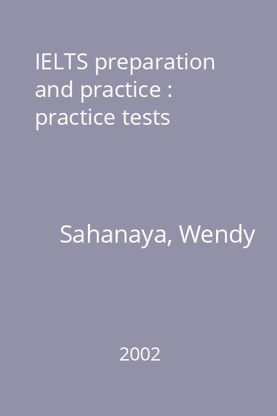 IELTS preparation and practice : practice tests