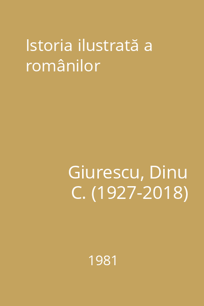 Istoria ilustrată a românilor