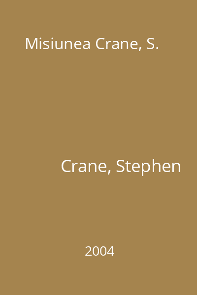 Misiunea Crane, S.