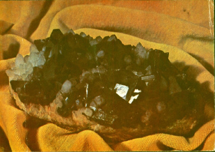 Oficiul pentru Patrimoniul Cultural Național al județului Cluj. Tetraedrit - mineral din colecția Muzeului mineralogic al Universității din Cluj-Napoca : [Carte poştală ilustrată]
