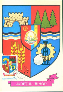 Stema județului Bihor : [Carte poştală ilustrată]