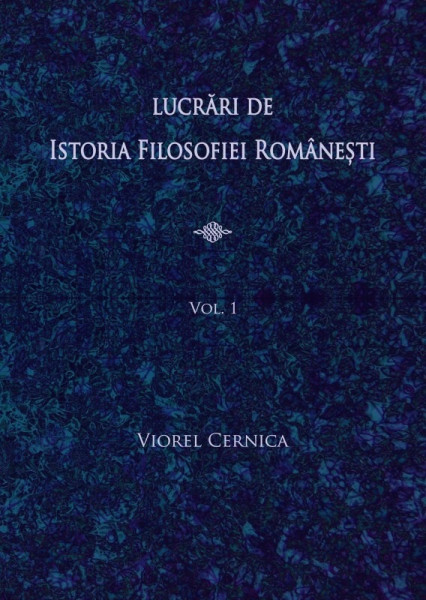 Lucrări de istoria filosofiei româneşti