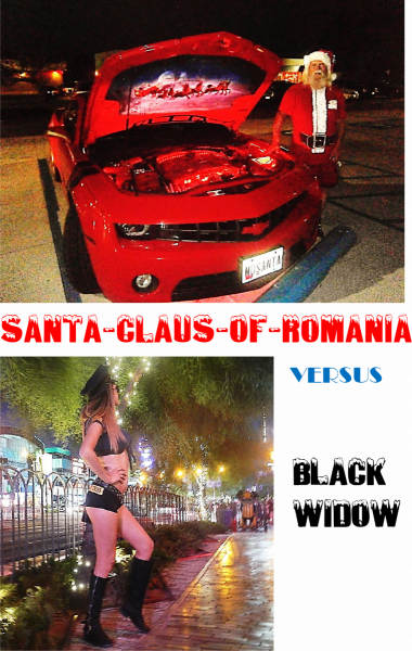 Santa-Claus-of-Romania versus Văduva neagră