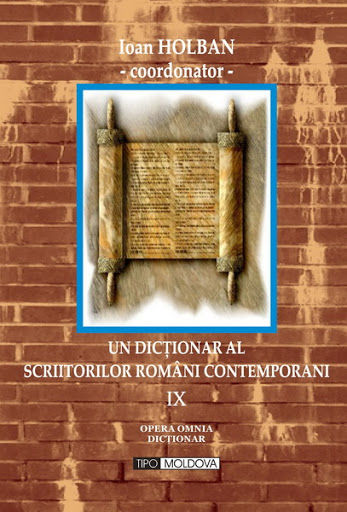 Un dicţionar al scriitorilor români contemporani Vol. 9