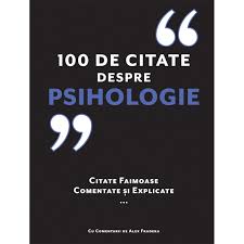 100 de citate despre psihologie