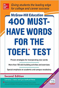 400 must-have words for the Toefl test