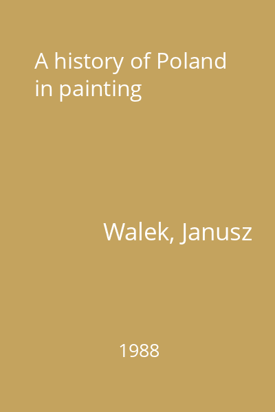 A history of Poland in painting