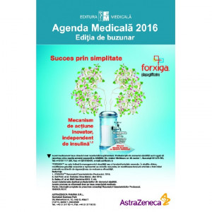 Agenda medicală 2016 : ediţia de buzunar