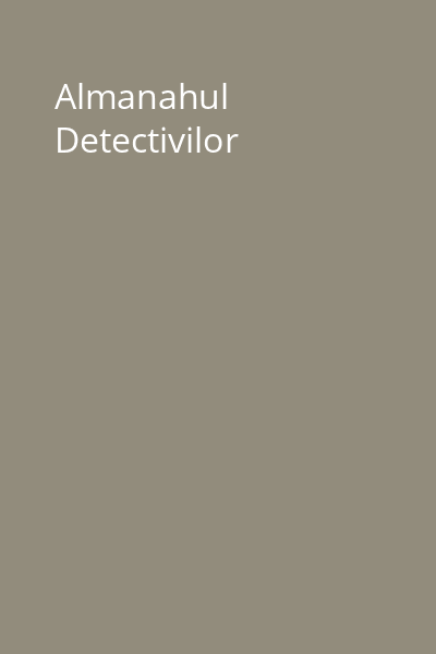Almanahul Detectivilor