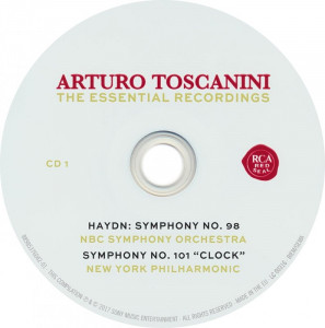 Arturo Toscanini : the essential recordings CD 1 : Symphony No. 98 ; Symphony No. 101 "Clock" / Haydn