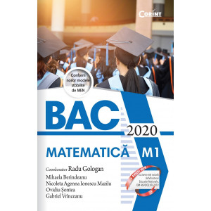 Bac 2020 : matematică M1