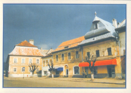 Baia Mare - Nagybánya : Centrul vechi - Régi fötér : [Carte poştală ilustrată]