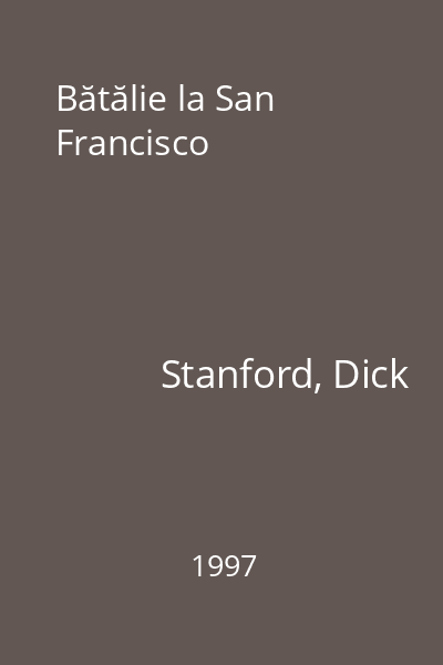 Bătălie la San Francisco