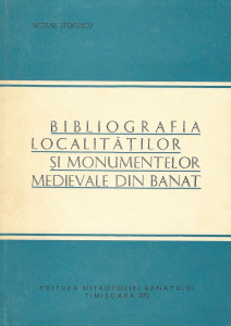 Bibliografia localităţilor şi monumentelor din Banat