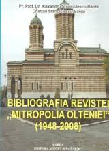 Bibliografia revistei "Mitropolia Olteniei" : (1948-2008) Vol 1