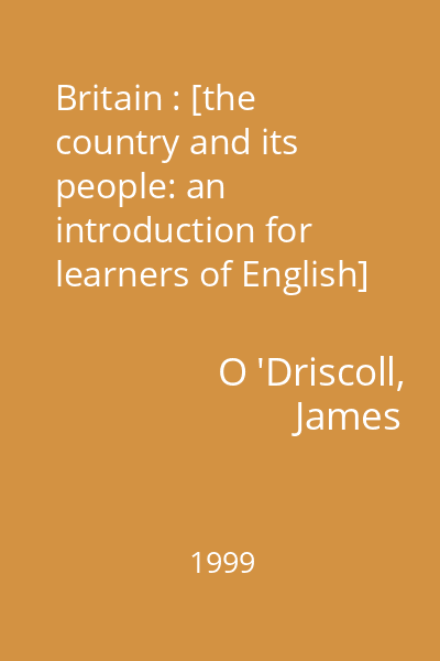 Britain : [the country and its people: an introduction for learners of English]