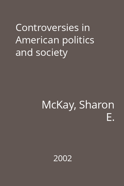 Controversies in American politics and society