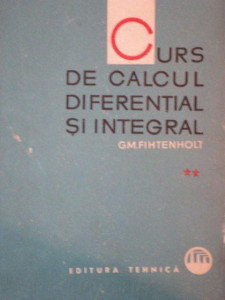 Curs de calcul diferenţial şi integral Vol. 2
