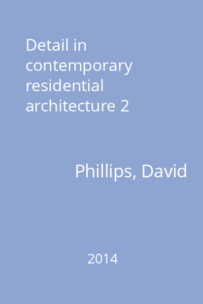 Detail in contemporary residential architecture 2
