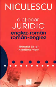 Dicţionar juridic englez-român, român-englez