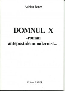 Domnul X : roman