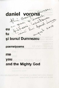 Eu tu și bunul Dumnezeu = Me you and the mighty God : poeme=poems