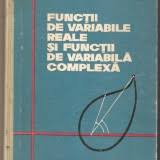 Funcţii de variabile reale şi funcţii de variabilă complexă