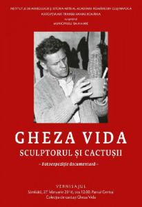 Gheza Vida : sculptorul şi cactuşii