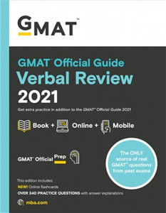 GMAT official guide : verbal review 2021