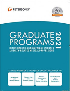 Graduate programs in the biological/biomedical sciences & health-related medical professions : 2021