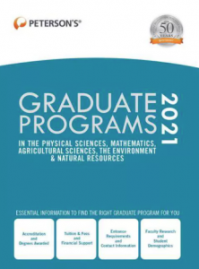 Graduate programs in the physical sciences, mathematics, agricultural sciences, the environment & natural resources : 2021