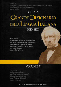 Grande dizionario della lingua italiana Vol. 7 : RID - SEQ