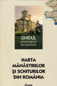 Harta mănăstirilor şi schiturilor din România