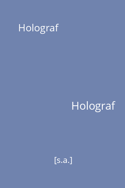 Holograf
