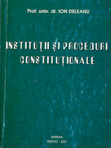 Instituții și proceduri constituționale