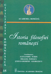 Istoria filosofiei românești