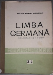 Limba germană : manual pentru anii III şi IV de studiu