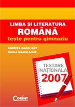 Limba şi literatura română : teste pentru gimnaziu 2006