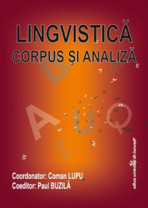 Lingvistică : corpus şi analiză