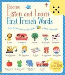 Listen and learn : first French words