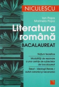 Literatura română pentru bacalaureat