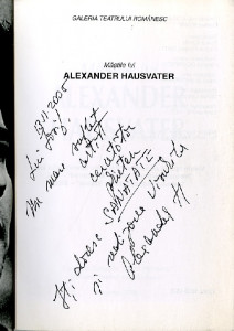 Măştile lui Alexander Hausvater