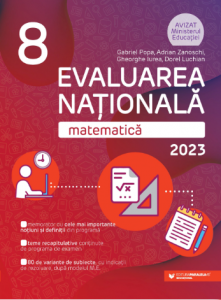 Matematică : evaluarea naţională 2023