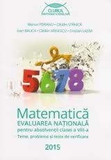 Matematică pentru Evaluarea Naţională : teme, probleme şi teste de verificare