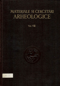 Materiale şi cercetări arheologice Vol. 8